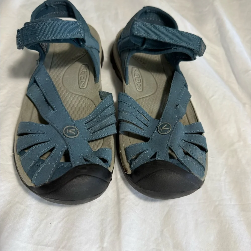 Keen Blue Sandals Size 7 - Picture 3 of 3